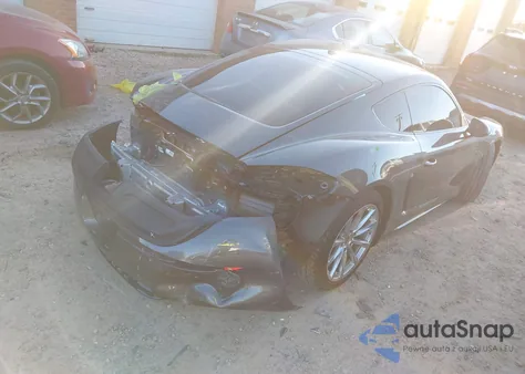 2018 Porsche 718 Cayman из США, поврежденный, VIN WP0AA2A89JK262154